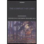 Morris Conflict of Laws