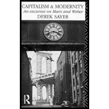 Capitalism and Modernity  An Excursus on Marx and Weber