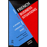 French Business Situations  A Spoken Language Guide