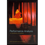 Performance Analysis  An Introductory Coursebook