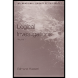 Logical Investigations, Volume One