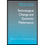 Technological Change and Economics Performance