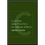 Custom and Politics in Urban Africa