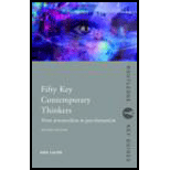 Fifty Key Contemporary Thinkers  From Structuralism to Post Humanism