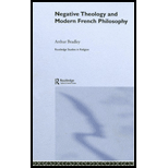 Negative Theology and Modern French Philosophy