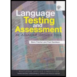 Language Testing and Assessment