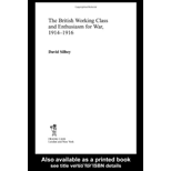 British Working Class and Enthusiasm for War, 1914 1916