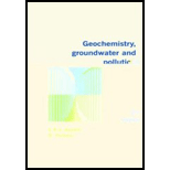 Geochemistry Groundwater and Pollution