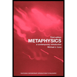 Metaphysics  Contemporary Introduction