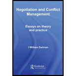 Negotiation and Conflict Management