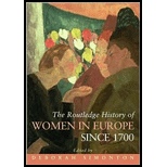 Routledge History of Women in Europe