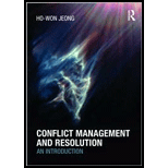 Conflict Management and Resolution An Introduction