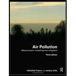 Air Pollution Measurement, Modelling and Mitigation