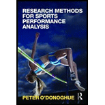 Research Methods for Sports Performance Analysis