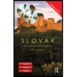 Colloquial Slovak   With CD