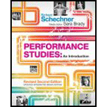 Performance Studies