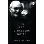 Lee Strasberg Notes