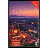 Colloquial Slovene   With CD