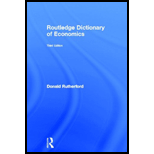 ROUTLEDGE DICTIONARY OF ECONOMICS