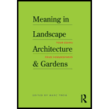 Meaning in Landscape Architecture and Gardens