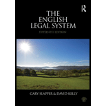 English Legal System 2014 2015