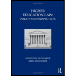 Higher Education Law Policy and Perspectives