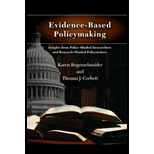 Evidence Based Policymaking