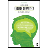 Introducing English Semantics