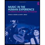 Music in the Human Experience Introduction to Music Psychology With Cd