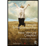 Female Entrepreneurship and the New Venture Creation An International Overview