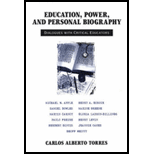 Education, Power and Personal Biography