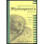 Pronouncing Shakespeares Words Paperback 02 Edition, by Coye - ISBN 9780415941822