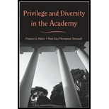 Privilege and Diversity in the Academy