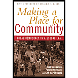 Making a Place For Community  Local Democracy in a Global Era