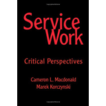 Service Work  Critical Perspectives