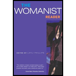 Womanist Reader  First Quarter Century of Womanist Thought