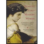 Reading Early Modern Women