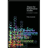 Theory for Performance Studies