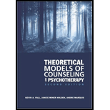 Theoretical Models of Counseling and Psychotherapy