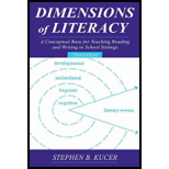 Dimensions of Literacy A Conceptual Base for Teaching Reading and Writing in School Settings