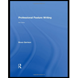 Professional Feature Writing