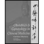 Obstetrics and Gynecology in Chinese Medicine