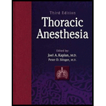 Thoracic Anesthesia