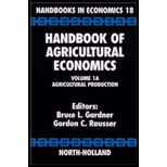 Handbook of Agricultural Economics , Volume 1a