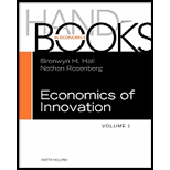 HANDBOOK OF THE ECONOMICS OF INNOVATIO