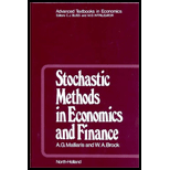 Stochastic Methods in Economics and Finance