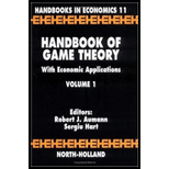 Handbook of Game Theory Volume 1