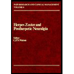 Herpes Zoster and Postherpetic Neuralgia