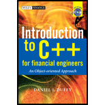 Intro. to C++ for Financial Engineers   With CD