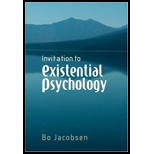 Invitation to Existential Psychology